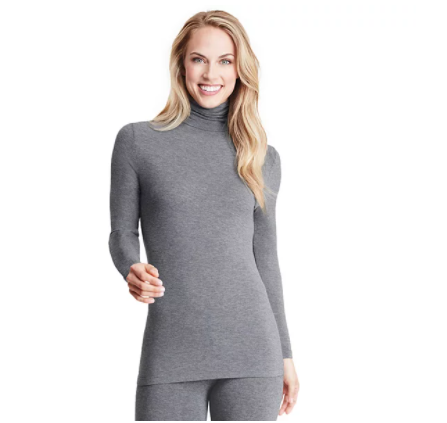 Cuddl Duds + Softwear With Stretch Long Sleeve Turtleneck