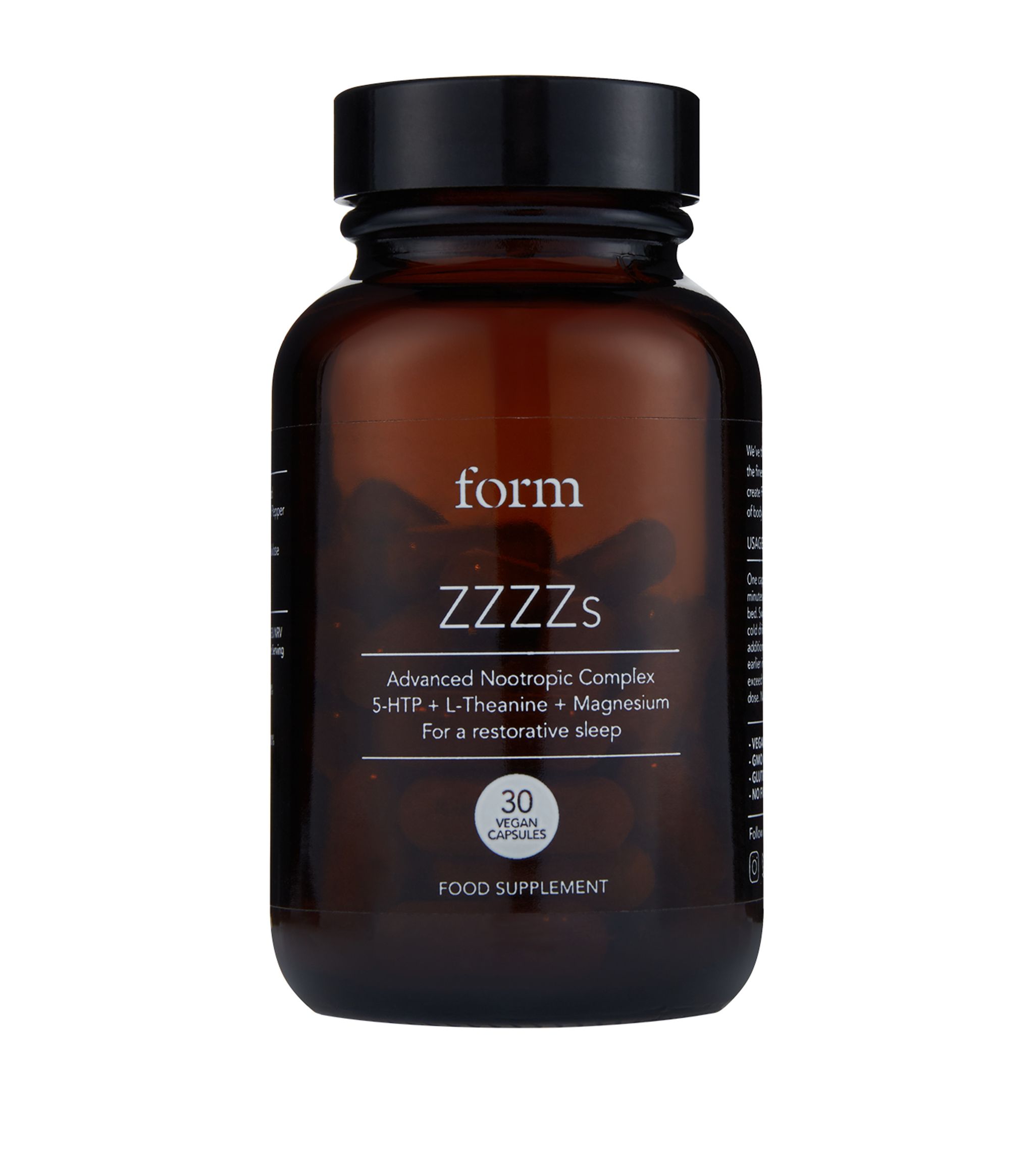 Form Nutrition + ZZZZs Food Supplement (30 Capsules)