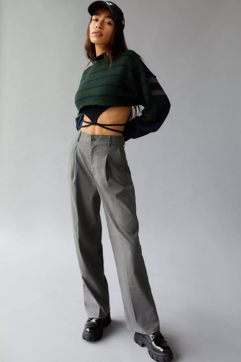 UO Helena Menswear High Rise Trouser Pant