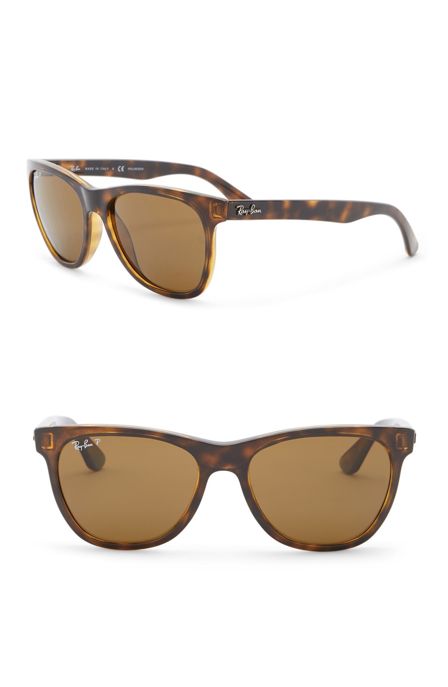 Ray-Ban Unisex Oversized Polarized Wayfarer Sunglasses | Dillard's