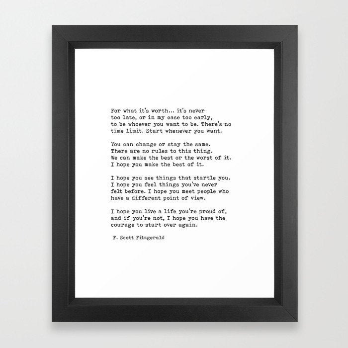 Society6 + Framed Art Print