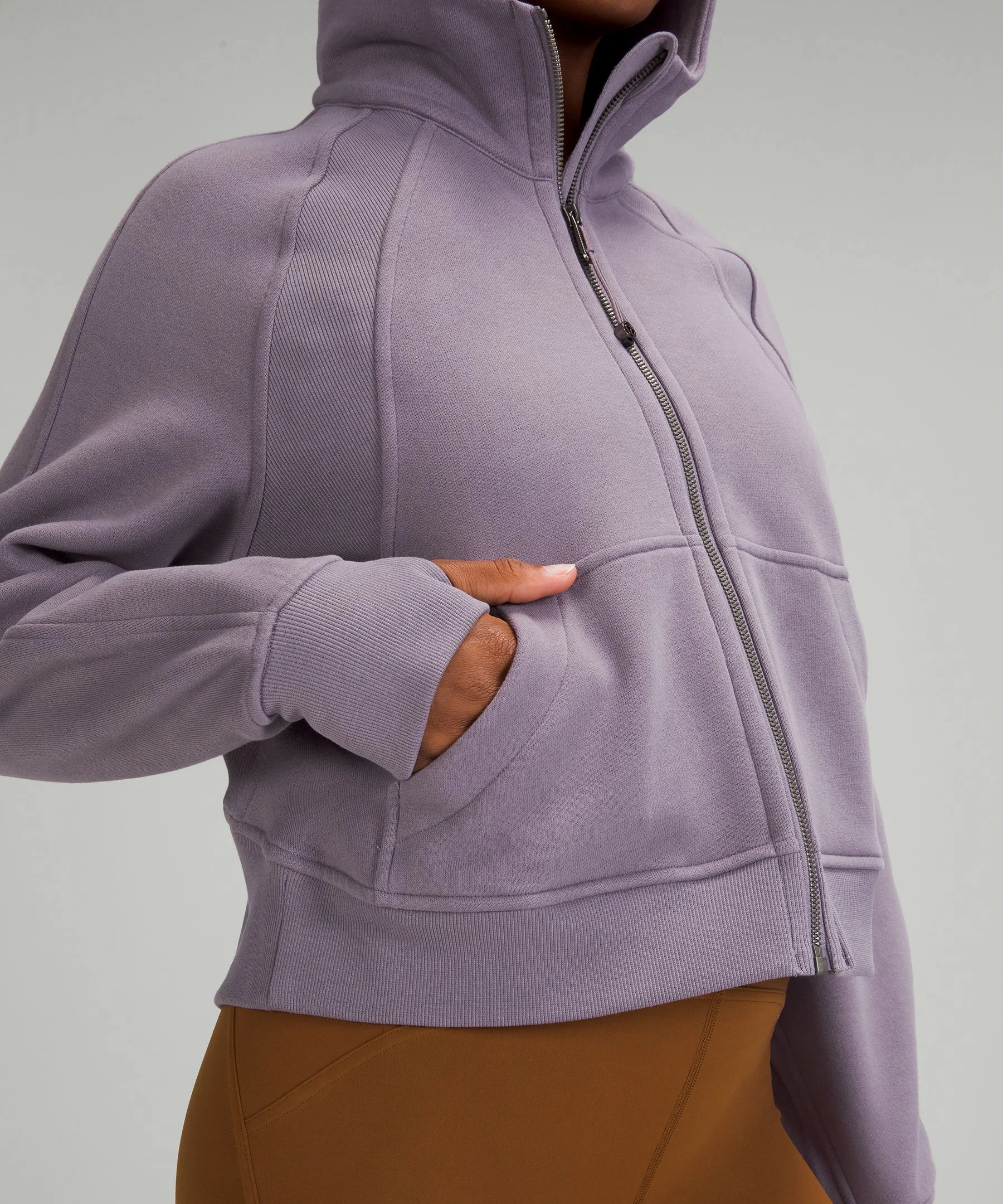Lululemon Scuba Oversized Full-Zip Hoodie In Cassis Purple Size XS - $130 -  From Lizanne