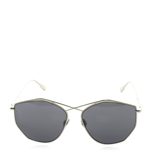 Christian Dior + Stellaire 4 Geometric Sunglasses Metal
