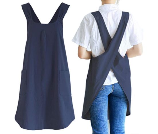 NEWGEM + Japanese Linen Cross Back Apron