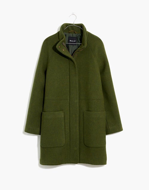 Madewell + Estate Cocoon Coat in Insuluxe Fabric