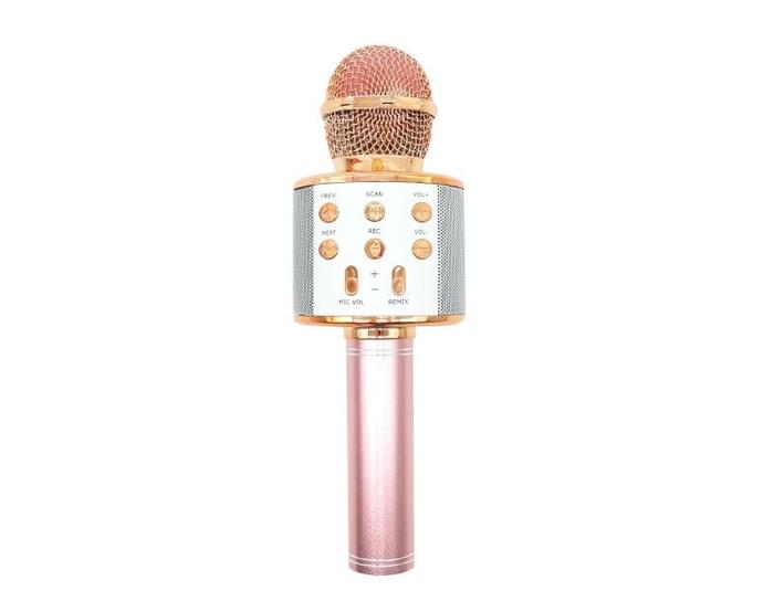 Ashintar Anji + Wireless Karaoke Microphone Built-in Speaker Bluetooth ...