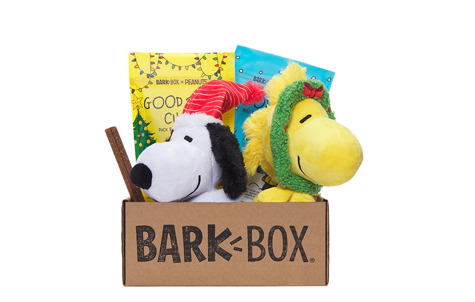 Barkbox + Peanuts Box BARKBOX HOLIDAY EXCLUSIVE