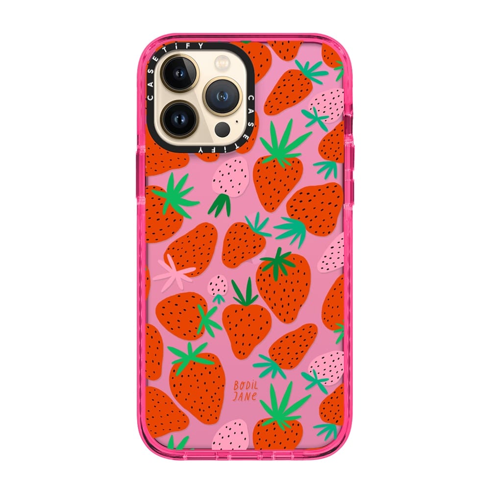 Casetify + STRAWBERRIES BY BODIL JANE