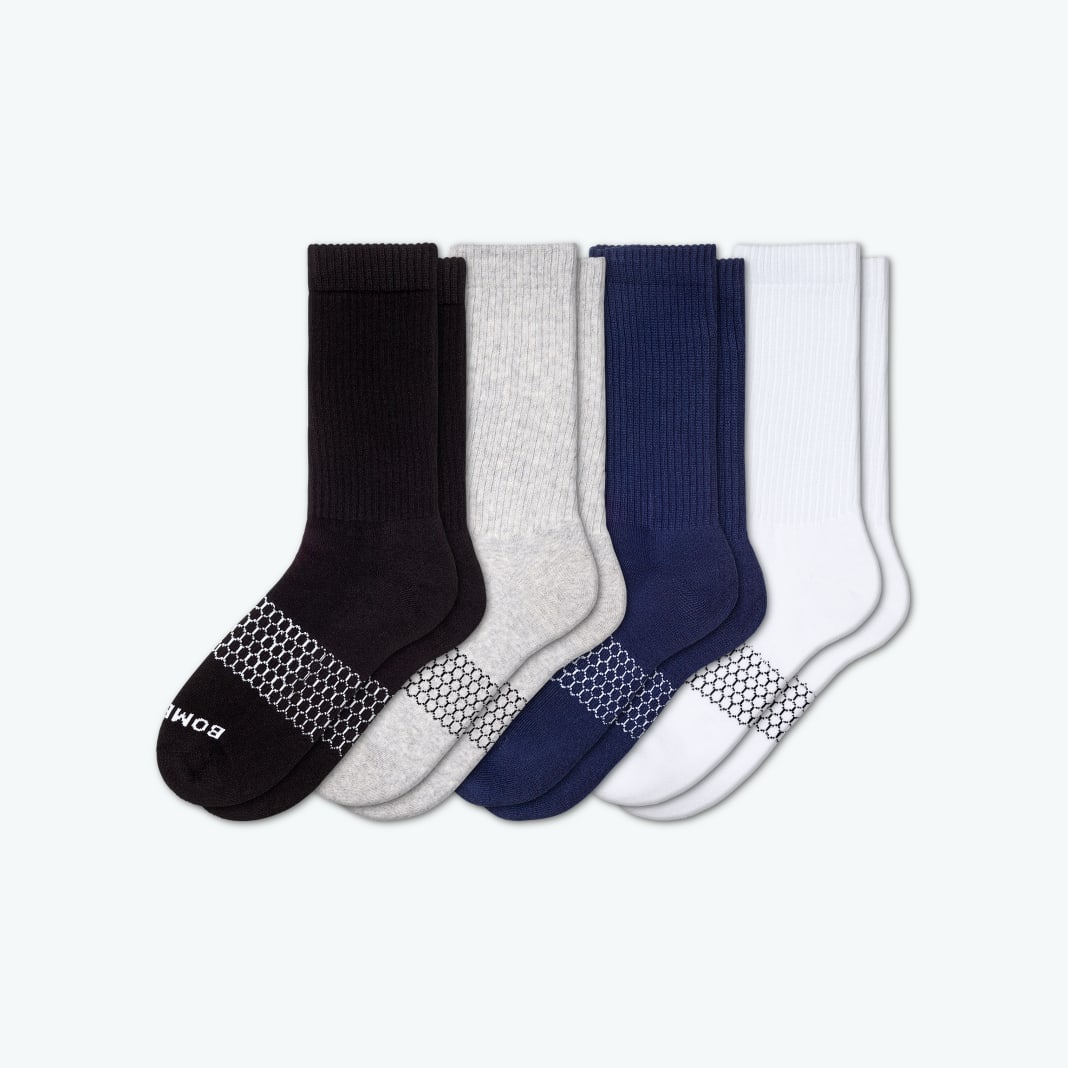 Bombas + Solids Calf Sock 4-Pack