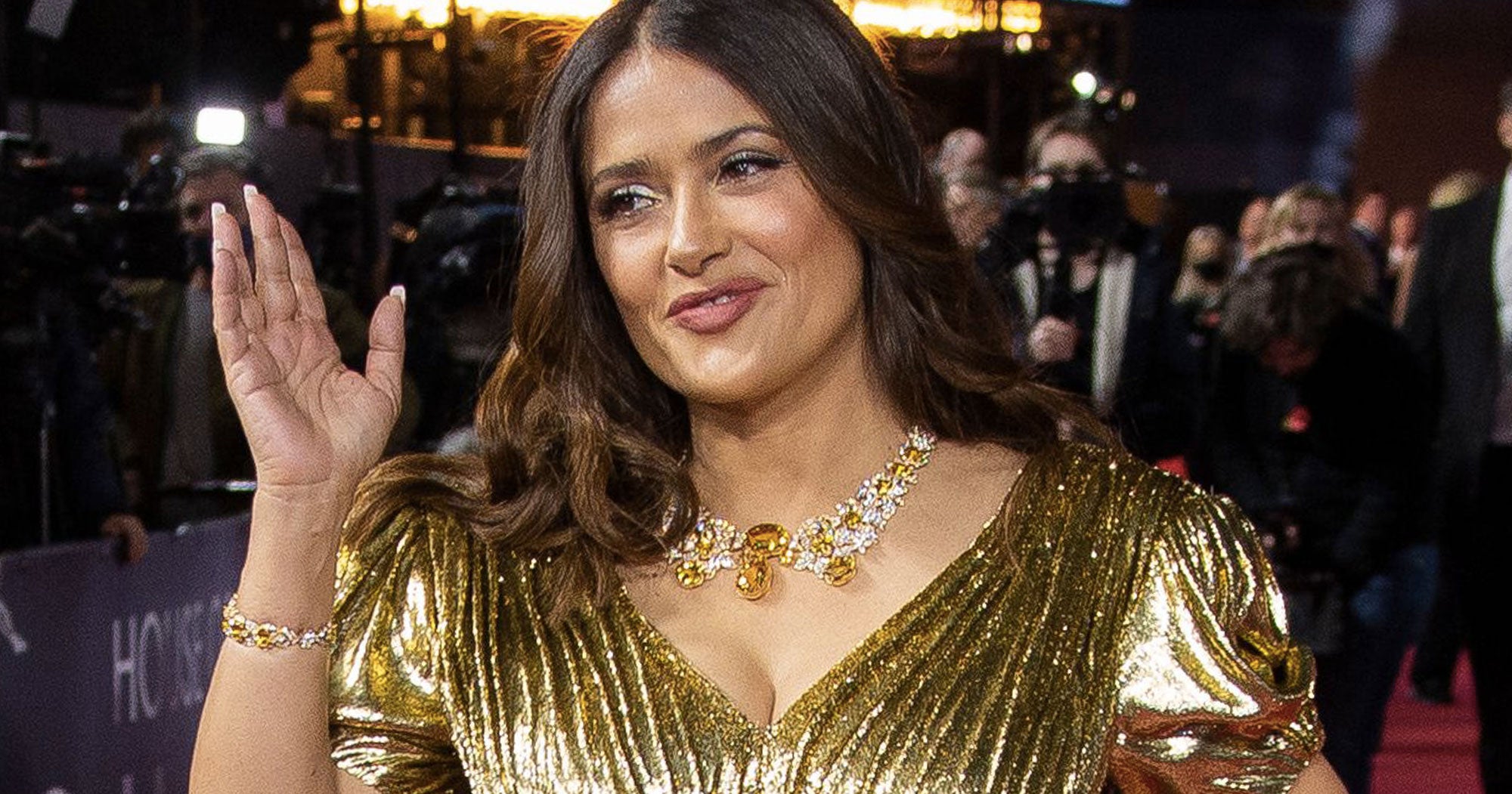 Forget Gaga, Salma Hayek Is The Star Of House Of Gucci