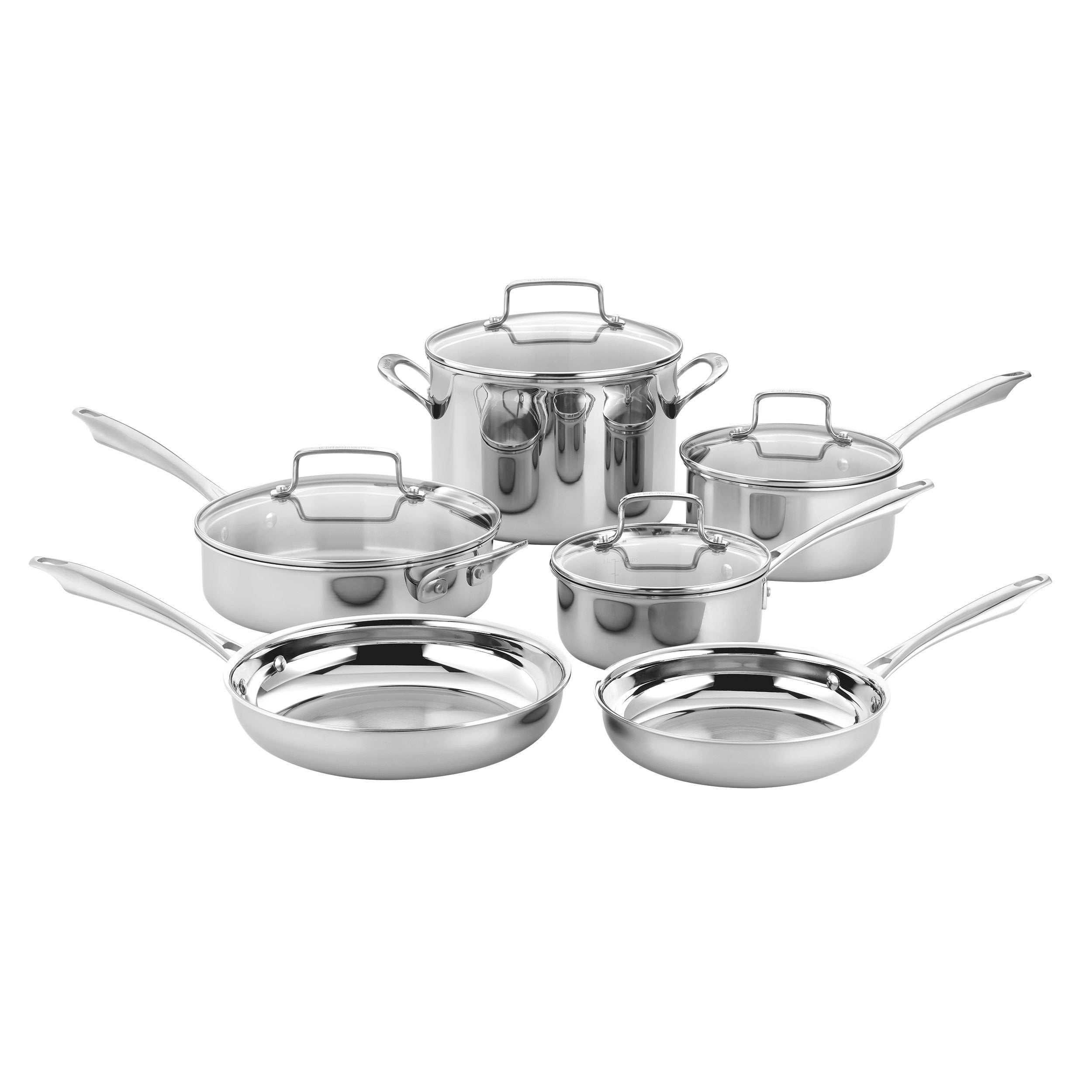 Cuisinart Classic 2.5qt Stainless Steel Saucepan with Cover and