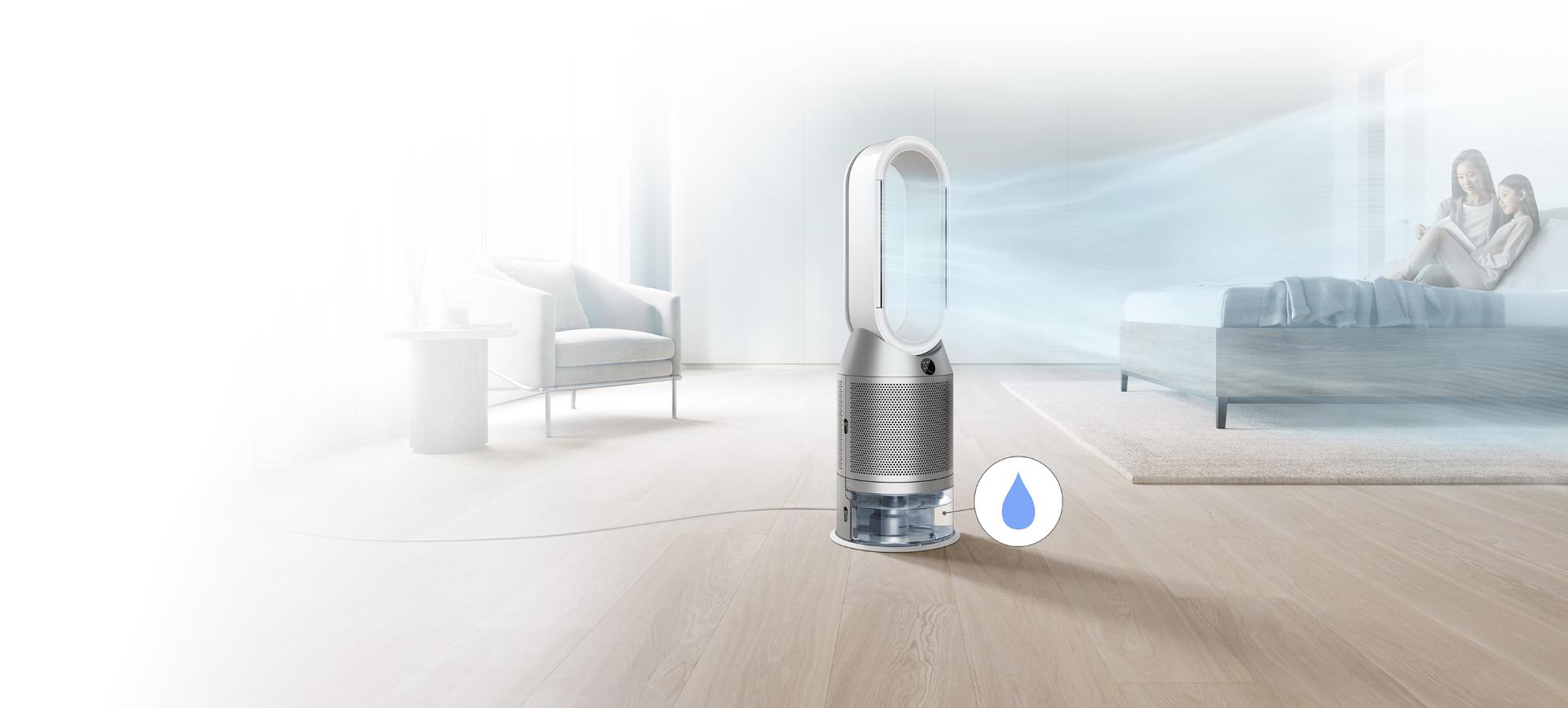 Dyson + Purifier Humidify+Cool™ PH03 (White/Silver)