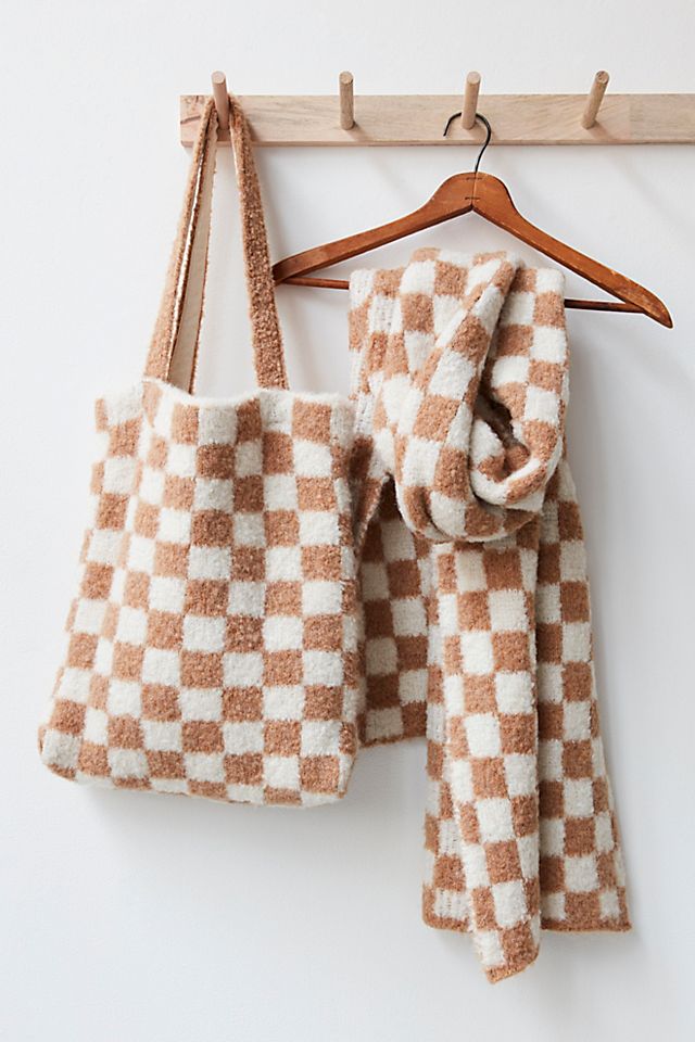 Louis Vuitton Tote Bag With Scarf Pattern