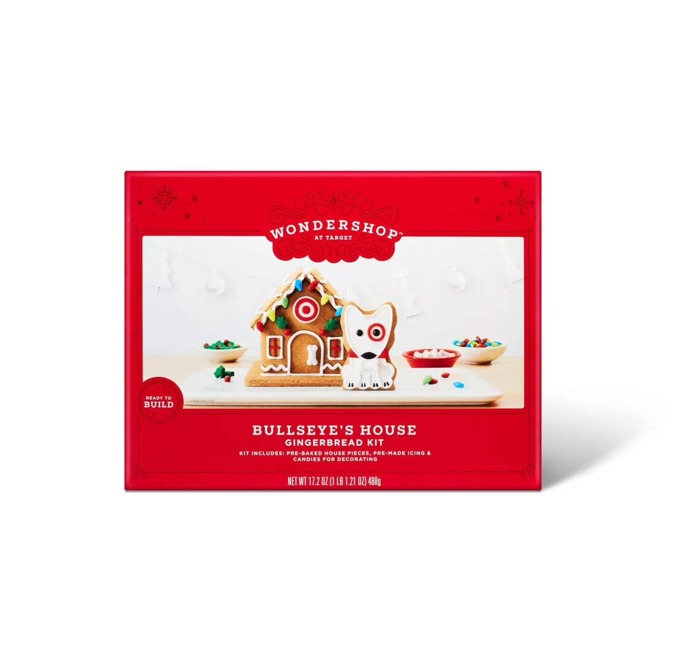 Wondershop + Holiday Bullseye’s Gingerbread House Kit