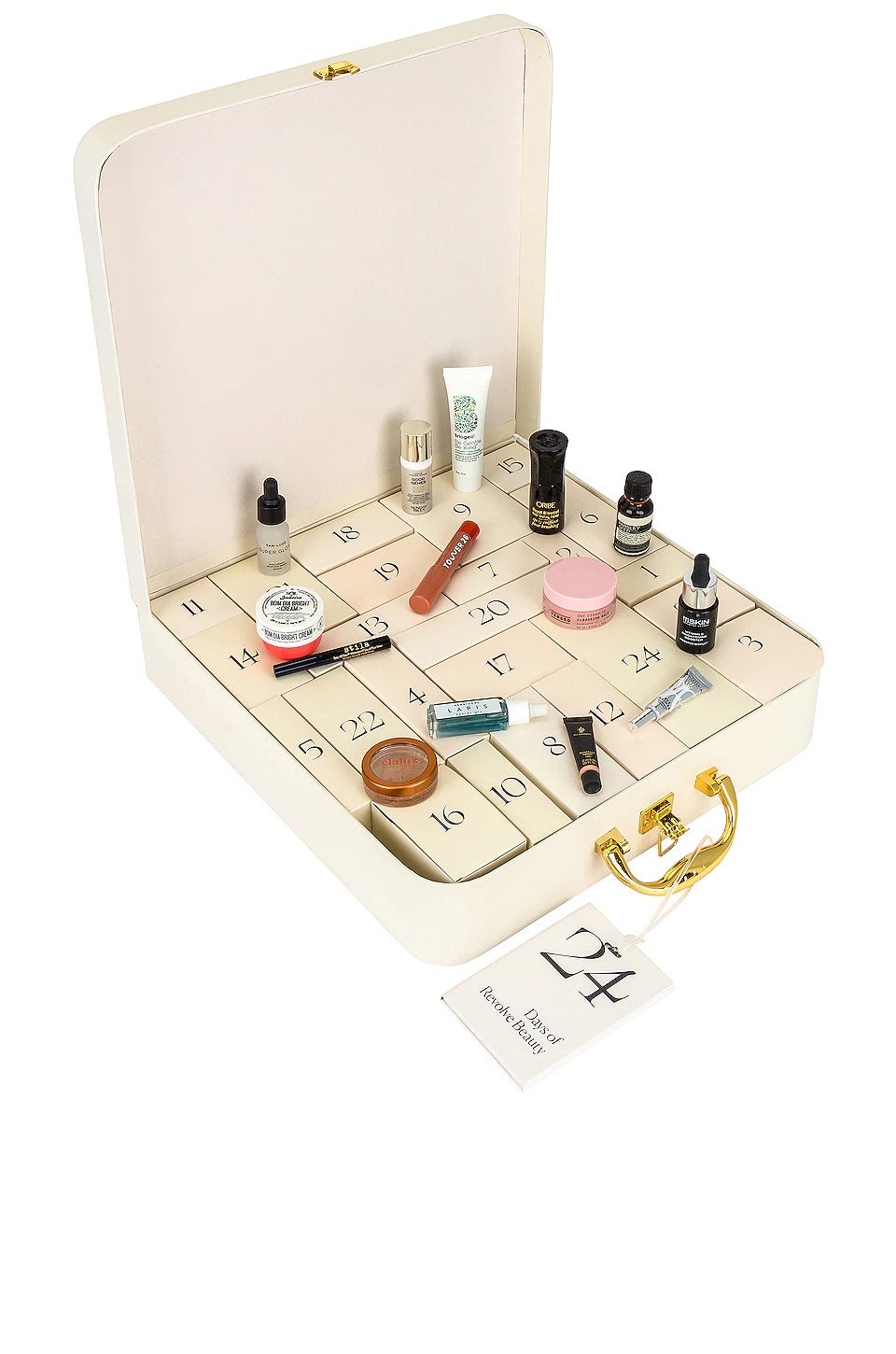 New- Louis Vuitton 2021 Advent Calendar featuring a beautiful silver wooden  box