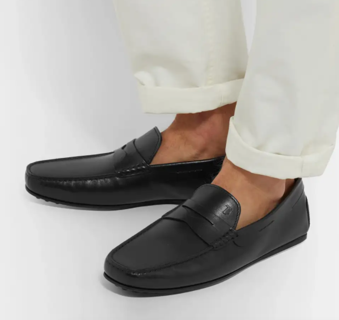 hjemme Privilegium forhindre Tod&#8217;s + City Gommino Leather Penny Loafers