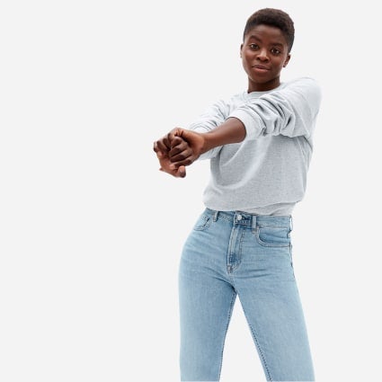 Everlane high best sale rise straight