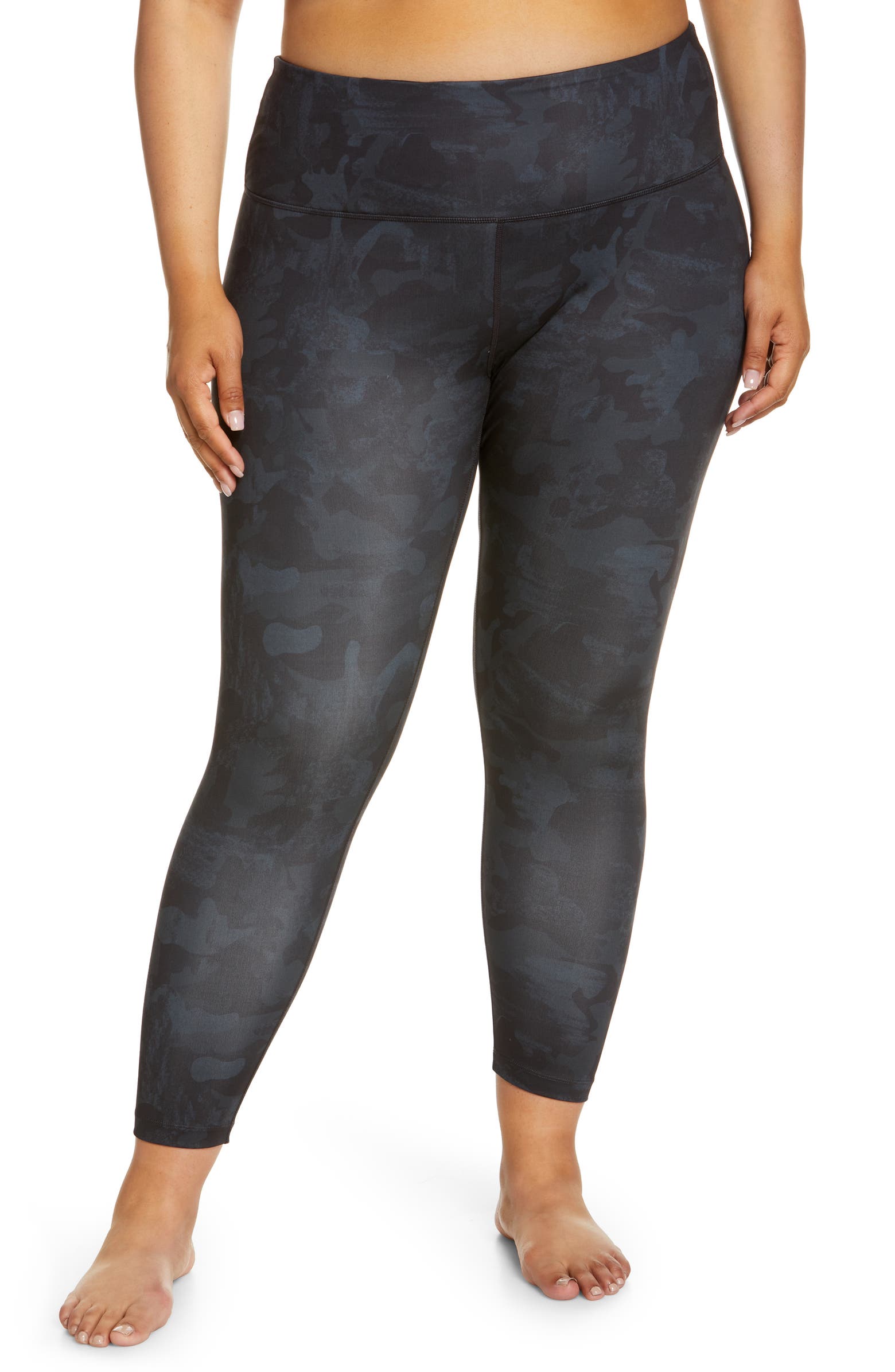 Zella + Studio Lite Print High Waist 7/8 Leggings