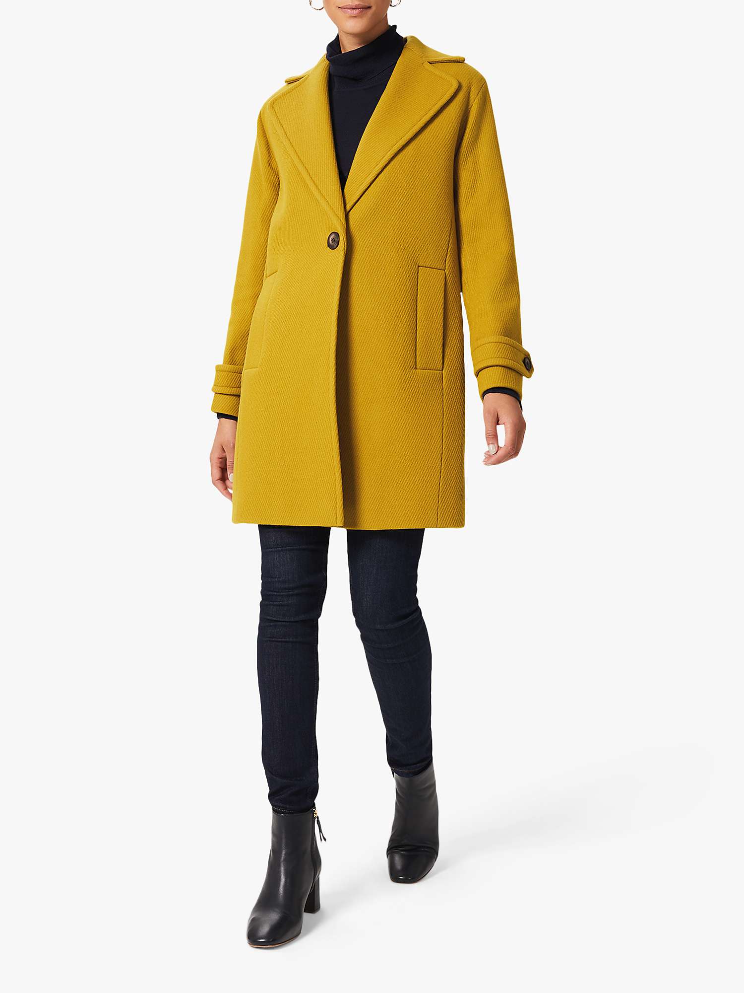 Hobbs jane wool store blend coat