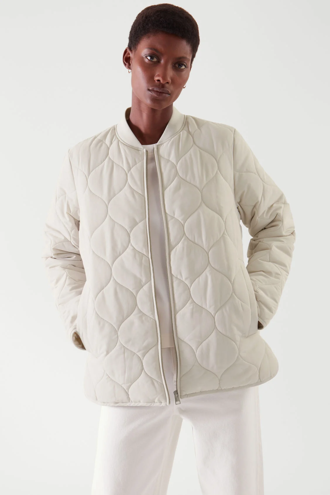 COS + Quilted Coat