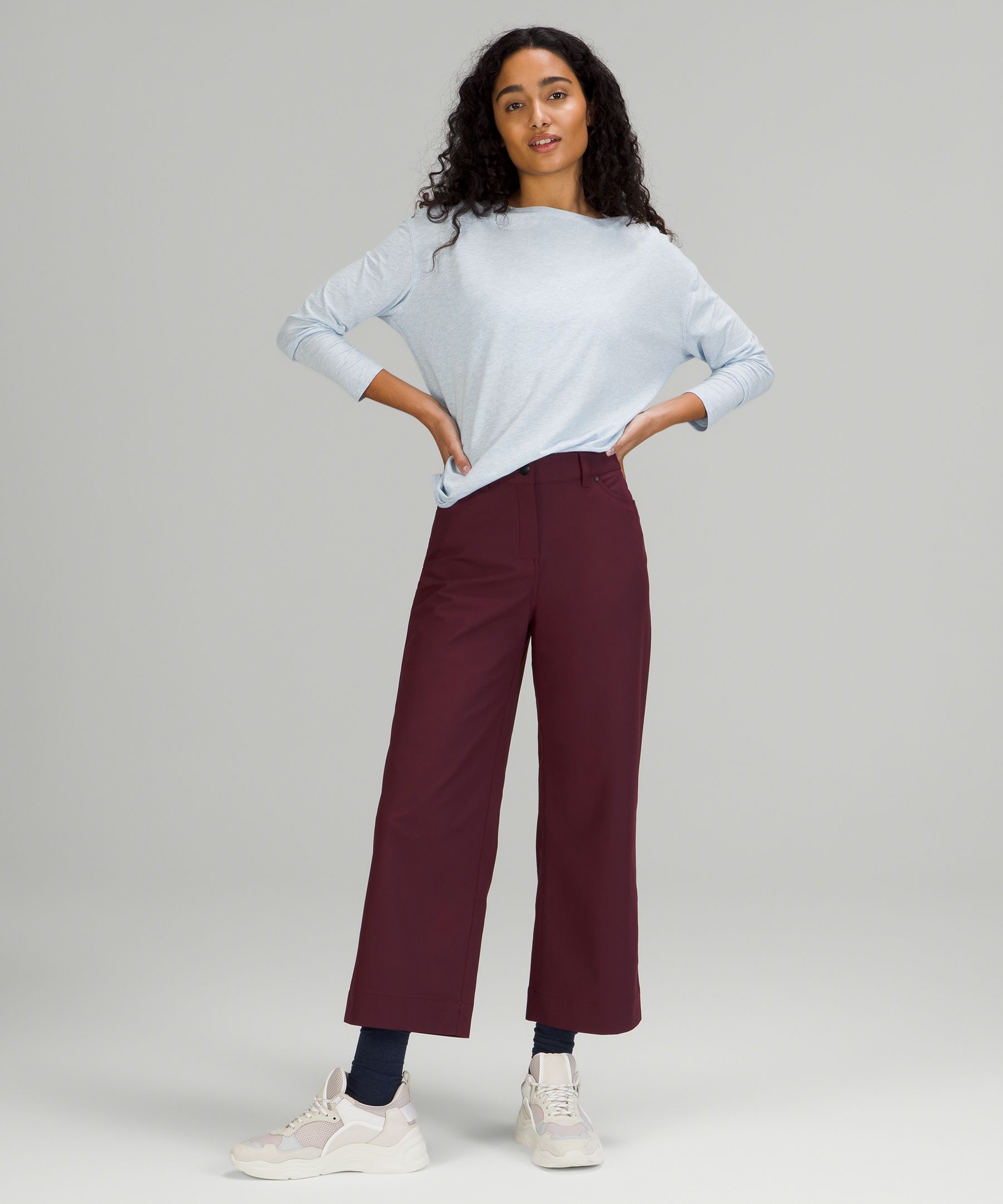 lululemon city sleek wide leg