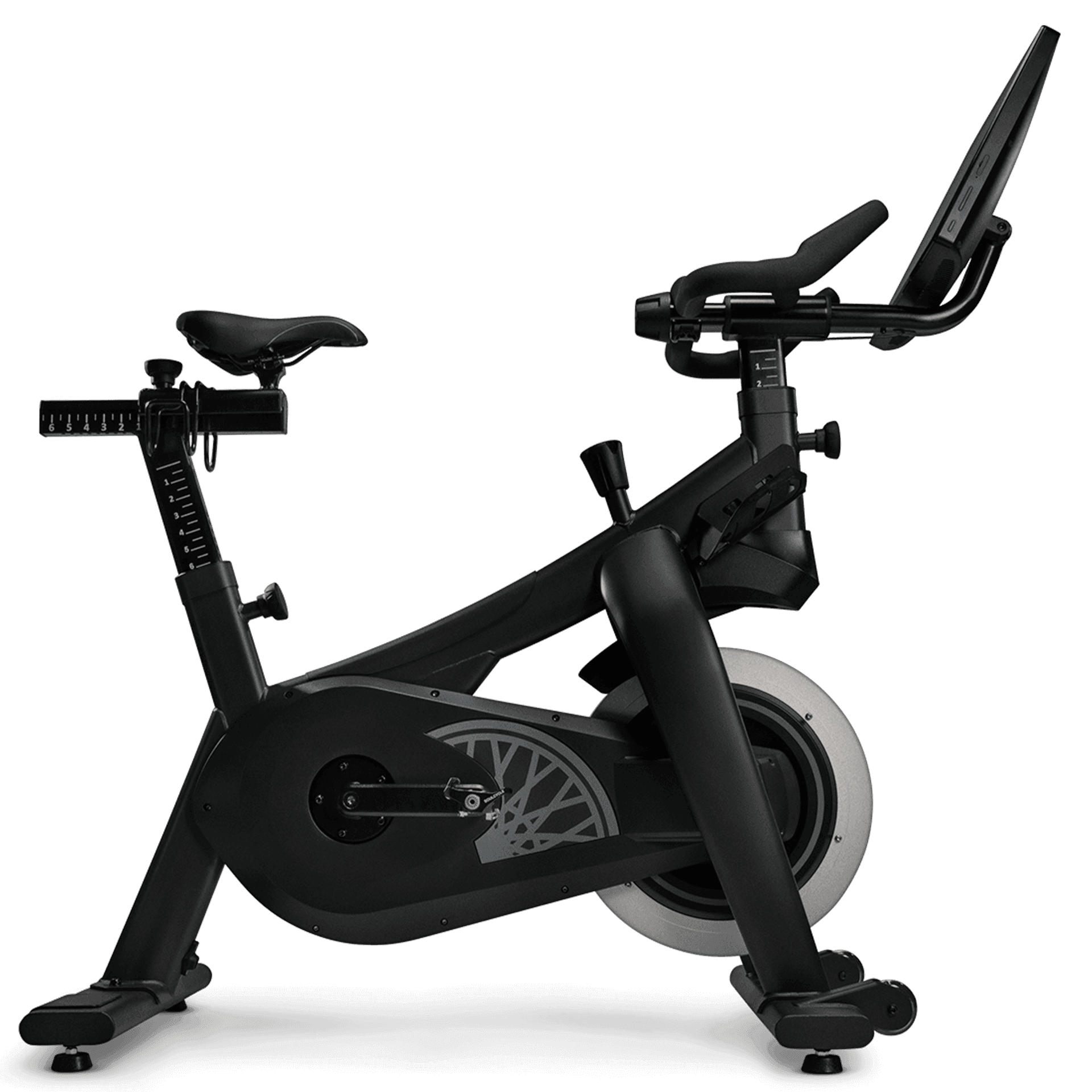 Peloton Upright Exercise Bike with Shoes and Mat