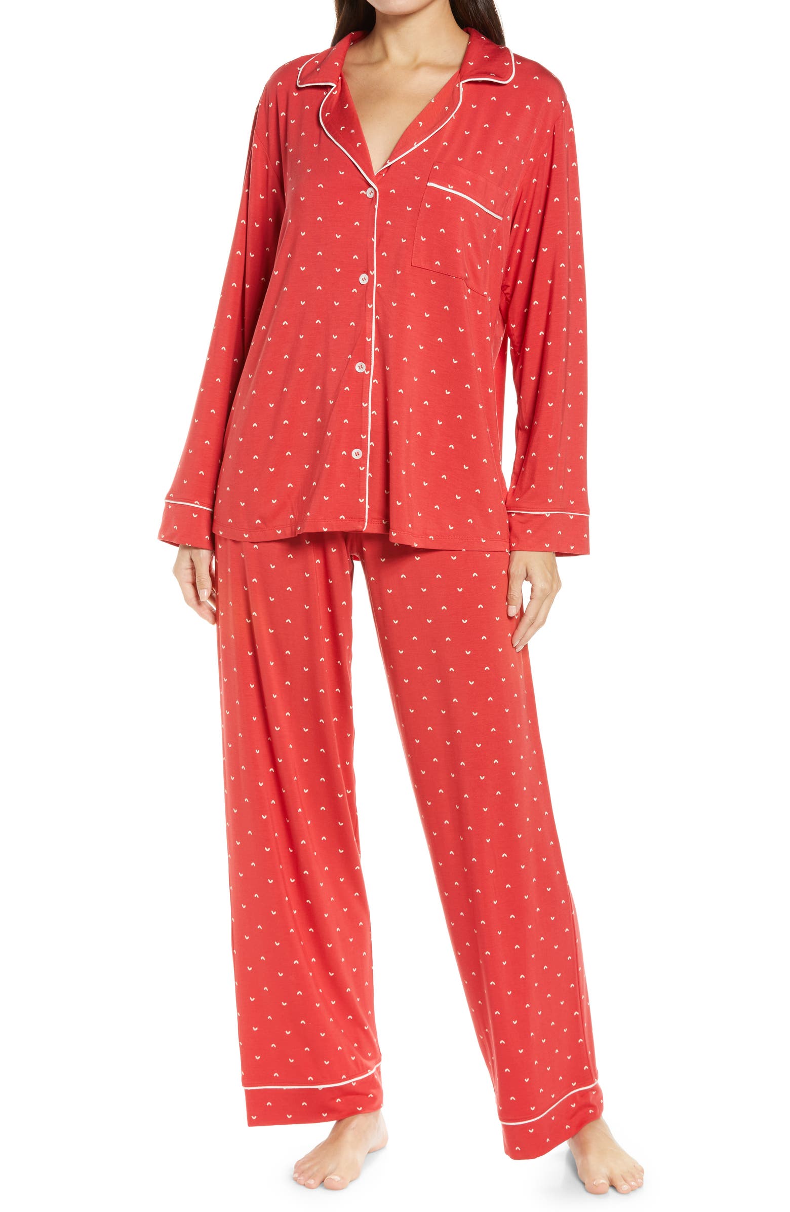 Eberjey + ‘Sleep Chic’ Knit Pajamas