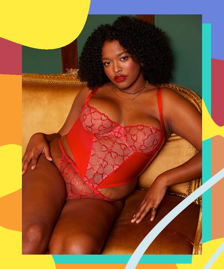 Premium Photo  Black woman underwear model and body in fashion