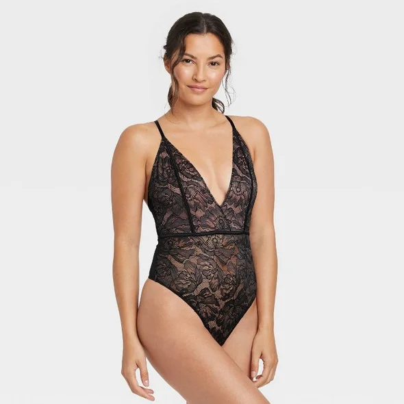 Auden + Plus Size Bonded Hipster with Mesh Back