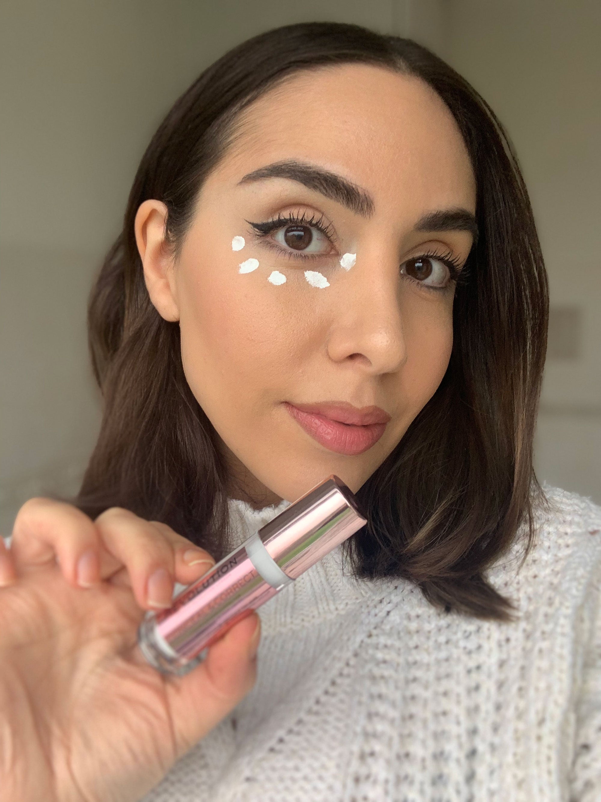 TikTok White Concealer Hack For Dark Under Eye Circles