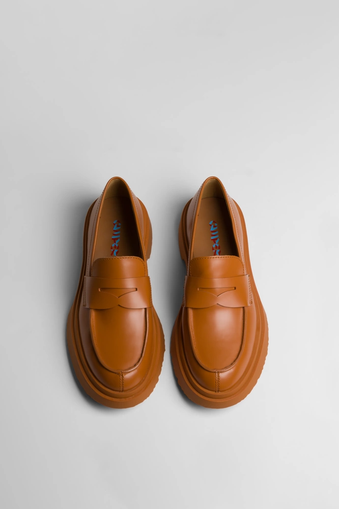 Camper + Walden Leather Loafers