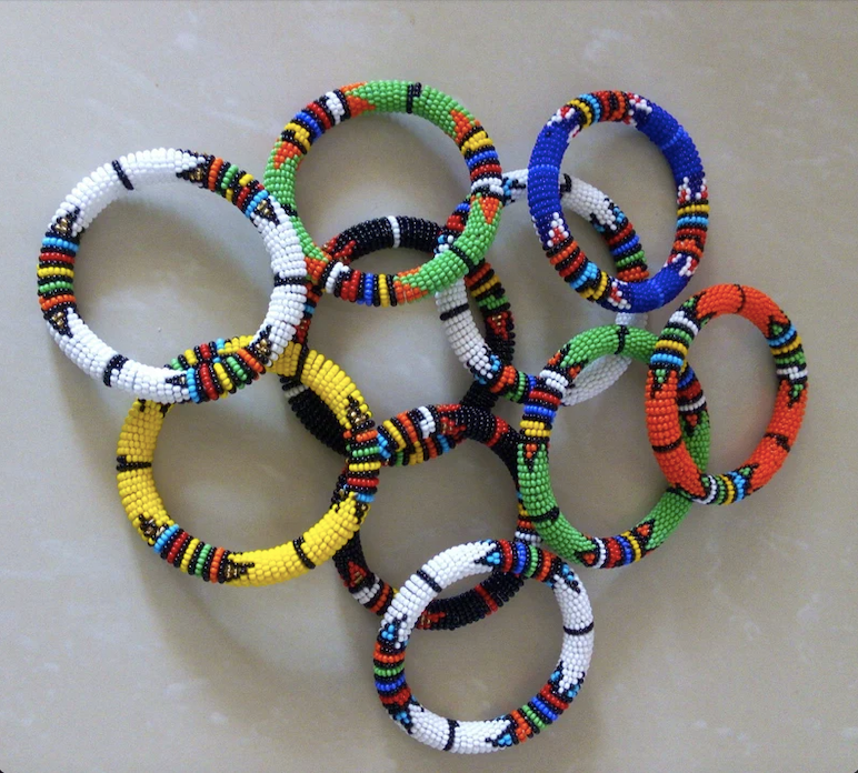 Word Bracelets Beaded Friendship Bracelet Funny Bracelet Stacks -   Finland