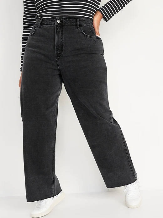 wide leg jeans old navy