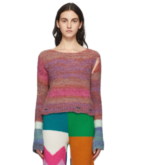 Andersson Bell + Pink Gradation Sweater