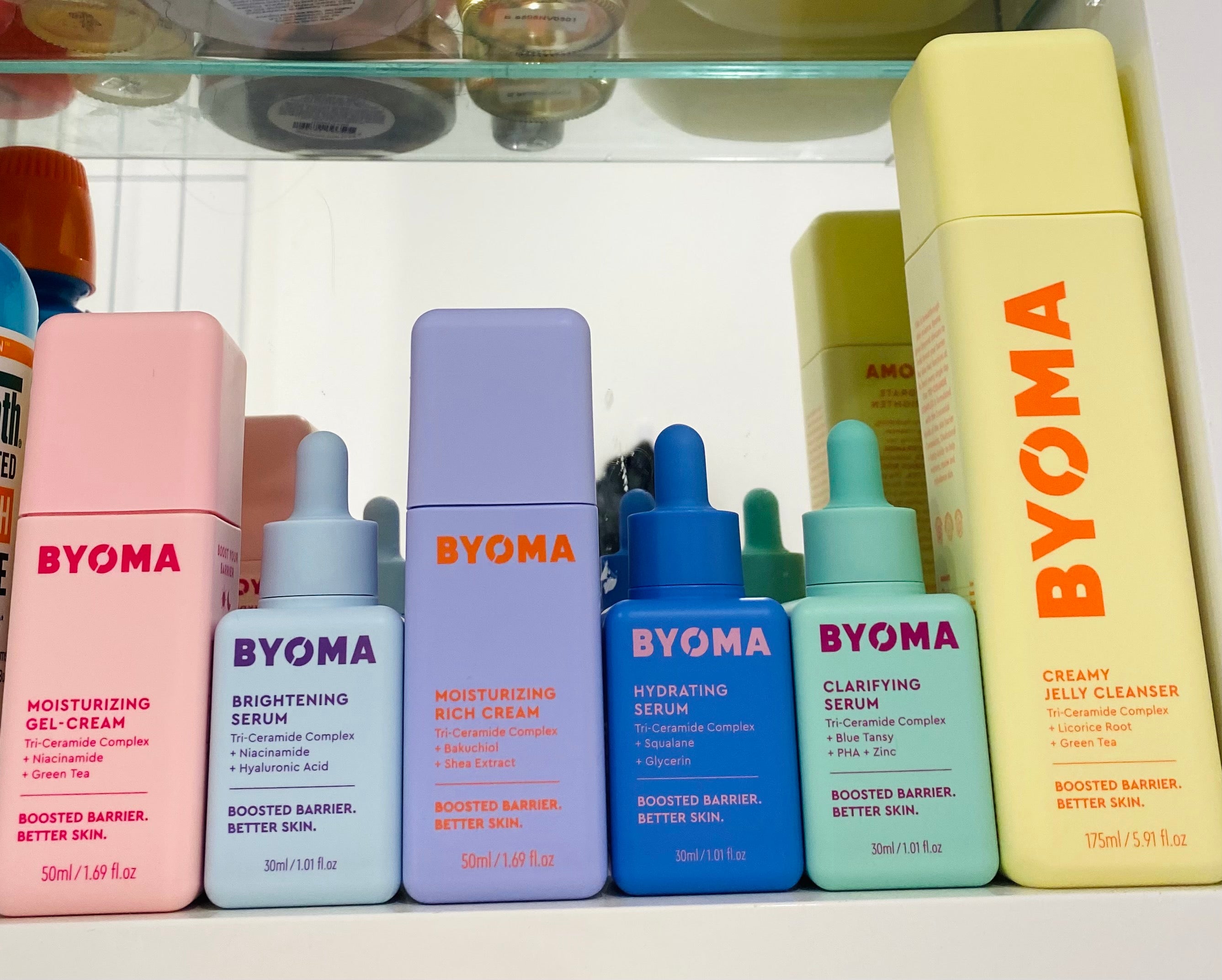 BYOMA Skincare, Barrier Boosting Skincare