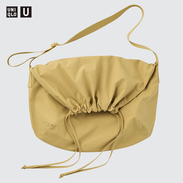 Uniqlo U + U Drawstring Shoulder Bag
