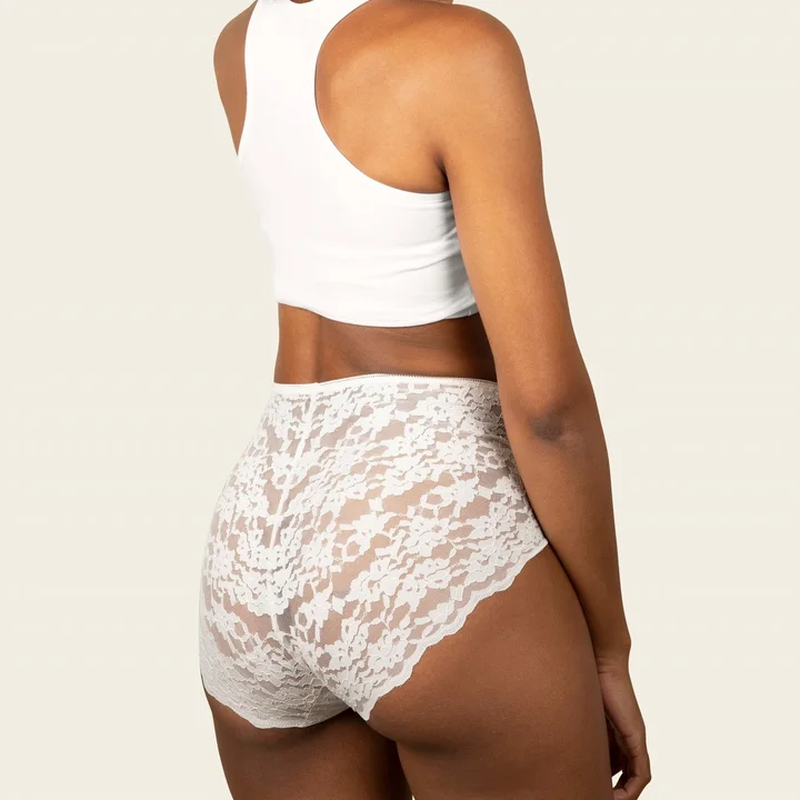  White Lace Underwear Women
