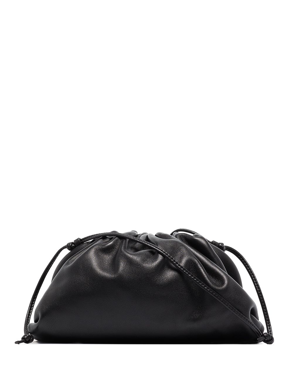 Bottega Veneta Womens Mini Pouch Black Leather – Luxe Collective