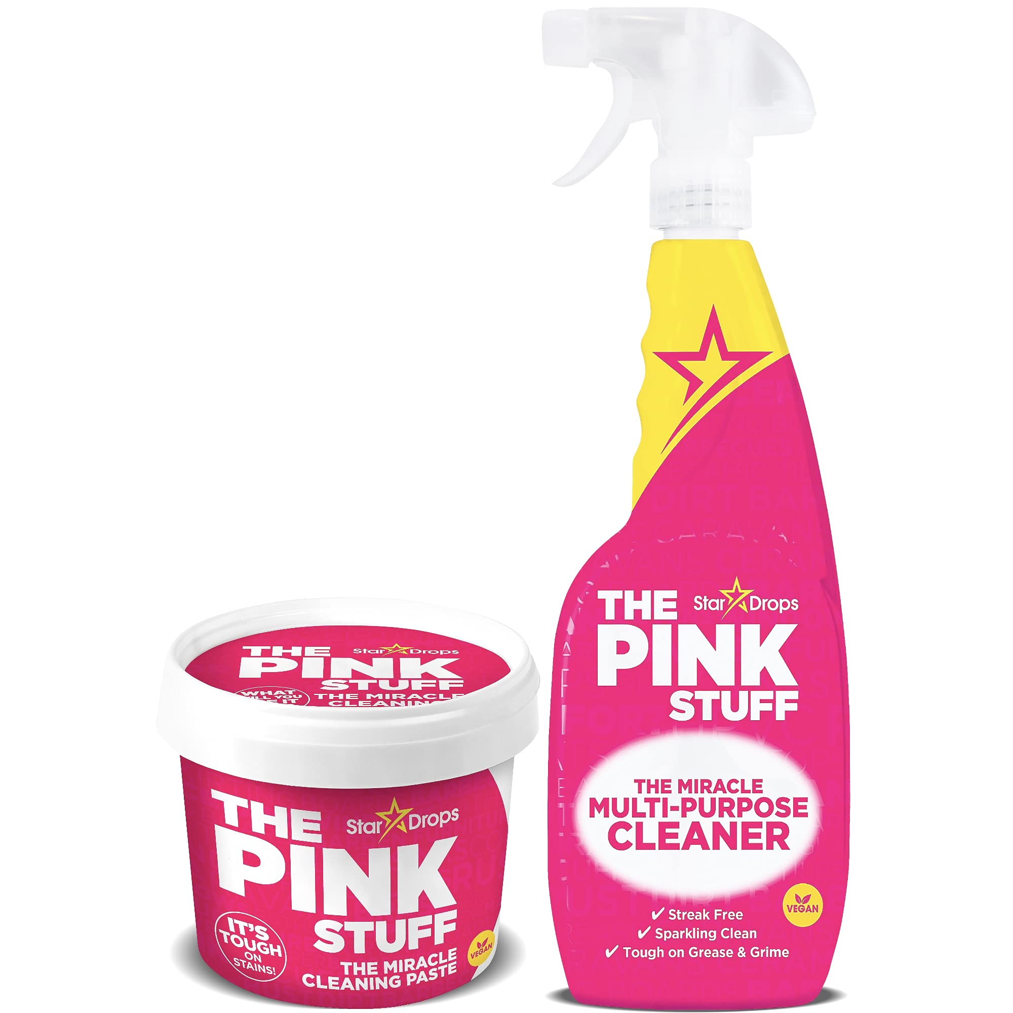 Stardrops + The Pink Stuff & Multi-Purpose Spray 2-Pack Bundle