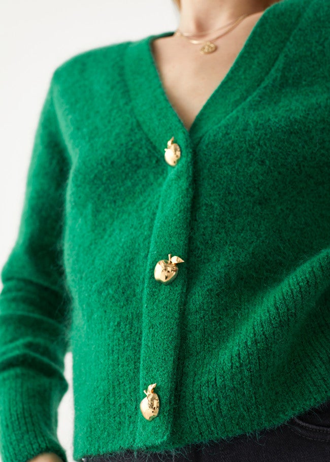 & Other Stories + Gold Button Cardigan