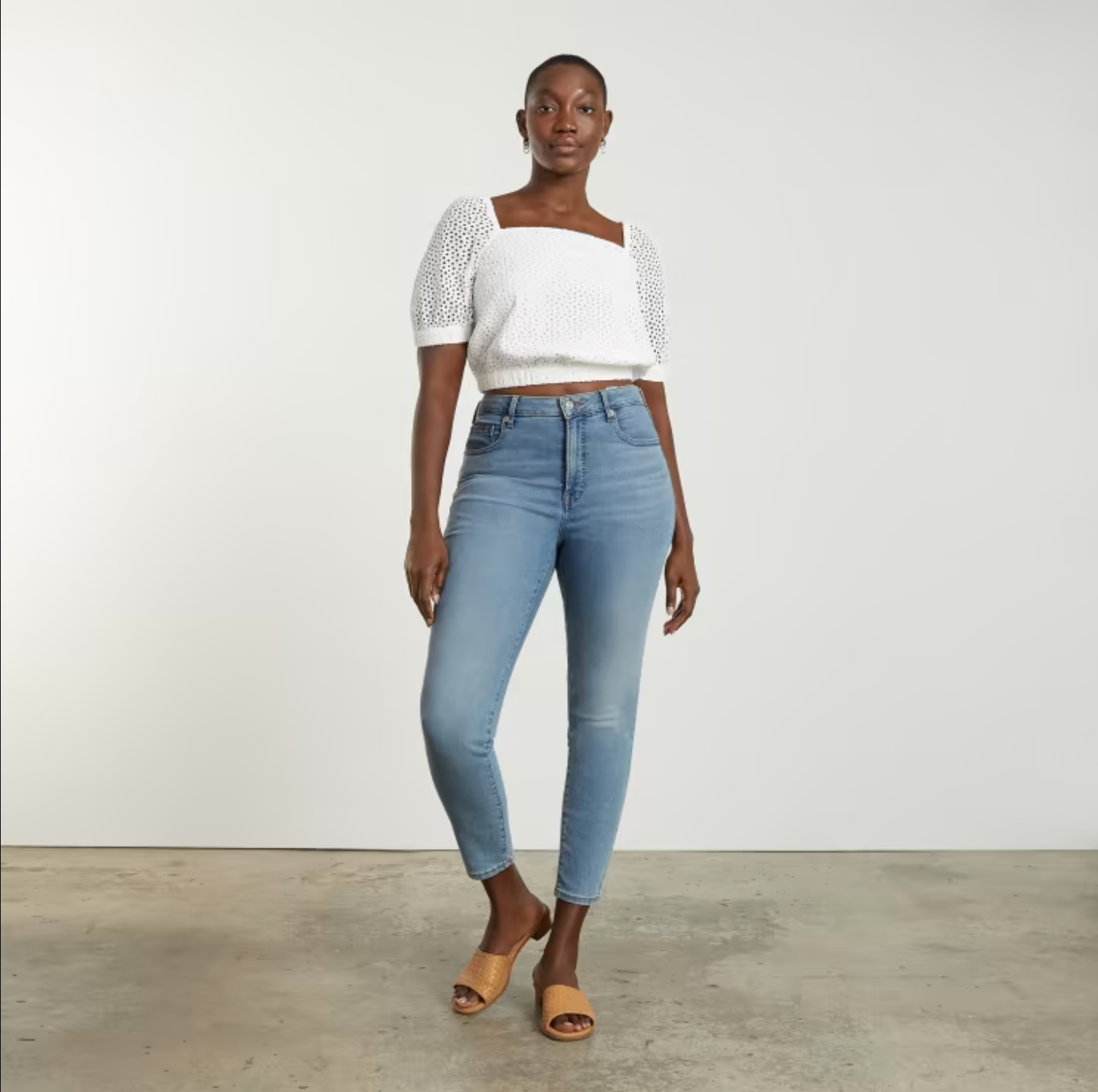 Everlane + The Curvy Way-High Skinny Jean