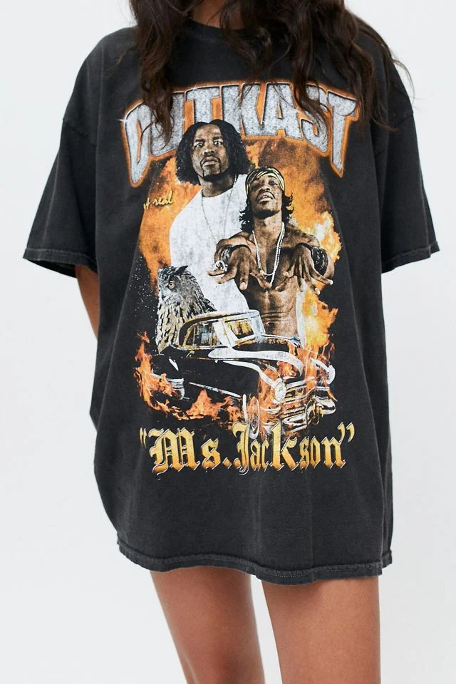 Urban Outfitters + OutKast Ms. Jackson T-Shirt Dress