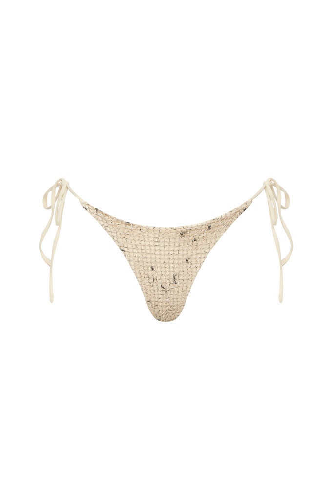 With Jean + Betsy Bikini Bottom | Cream