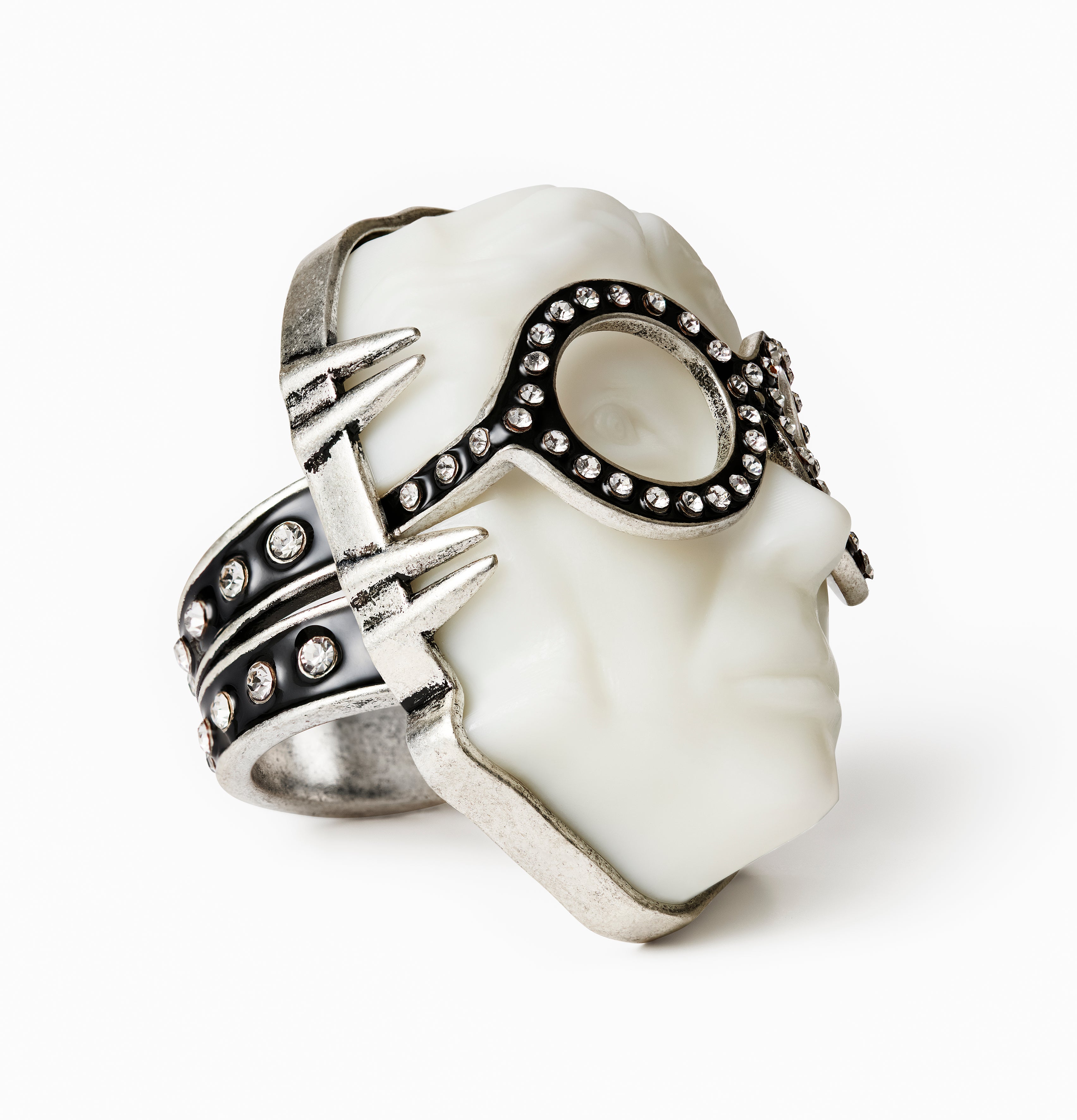 H&m skull cheap ring