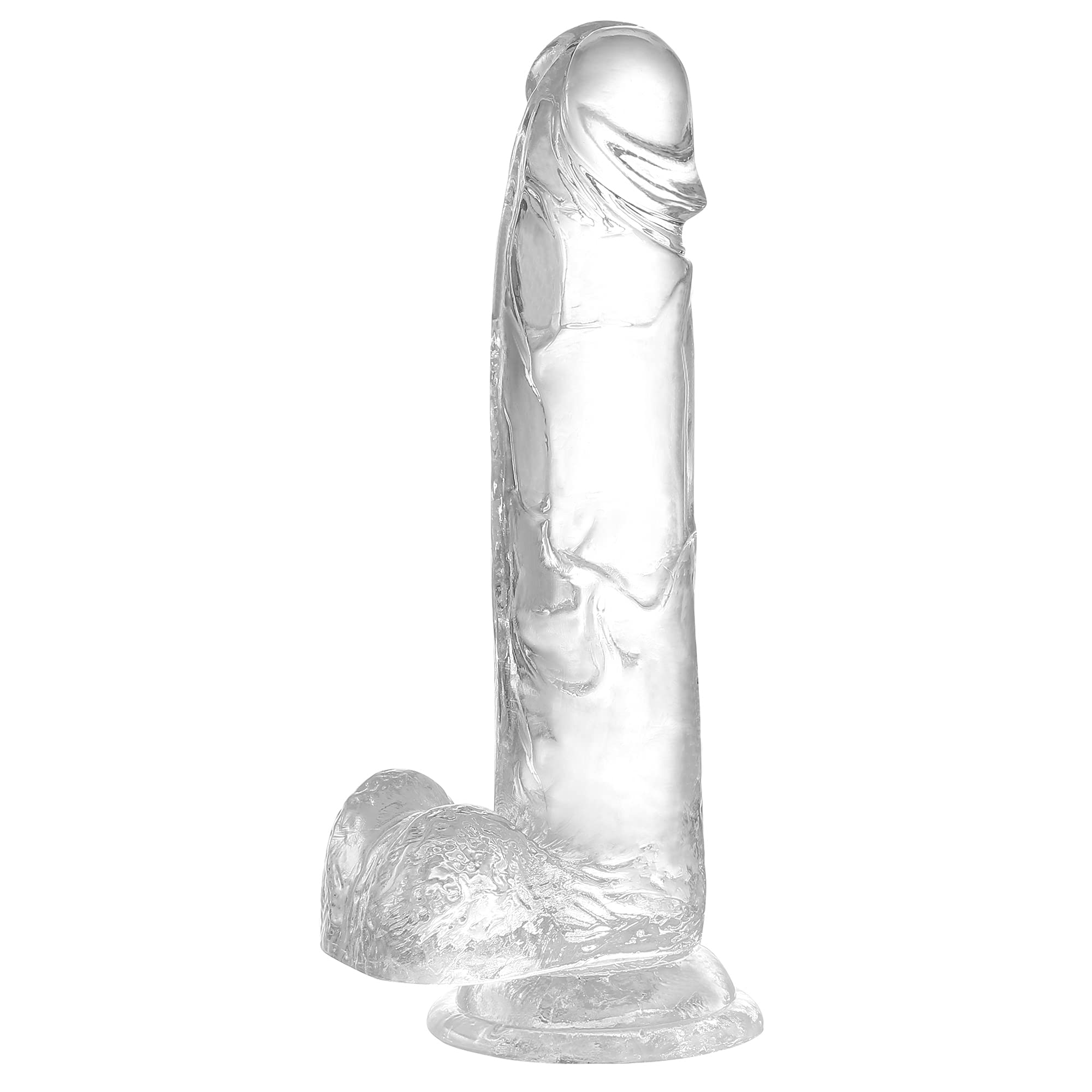 Clear dildo