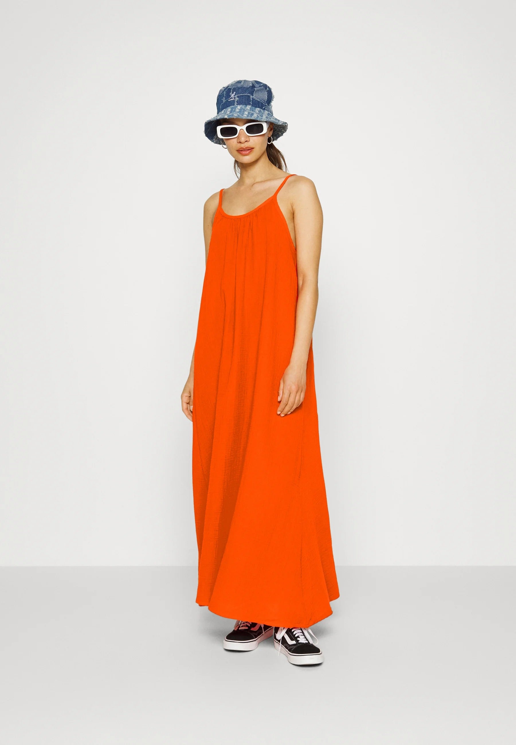 Buy Vero Moda Green & Yellow Printed Fit & Flare Dress for Women Online @  Tata CLiQ