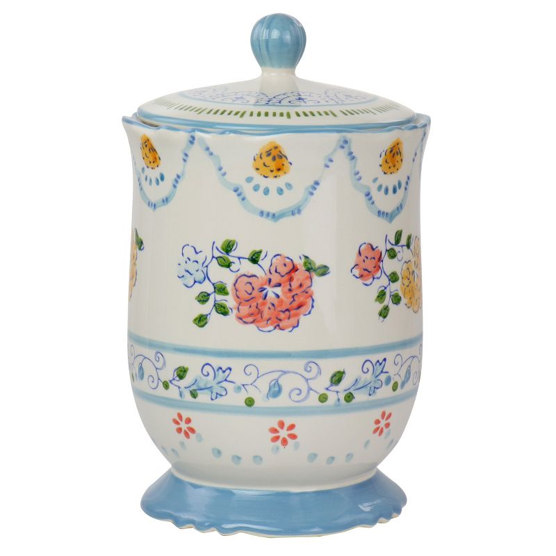 Gibson Elite Floral Anaya Ceramic Canister 