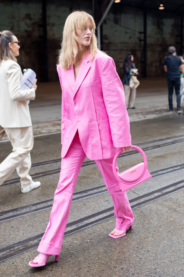 Australian Fashion Week Street Style Was Color Packed