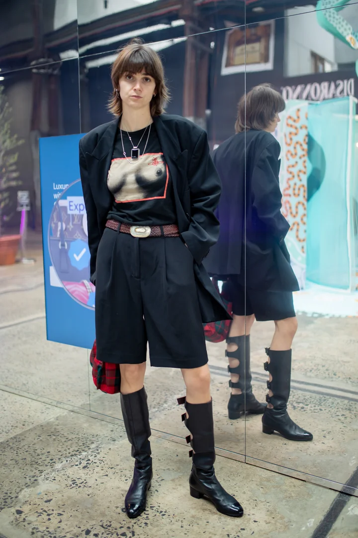 Australian Fashion Week Street Style Was Colour Packed