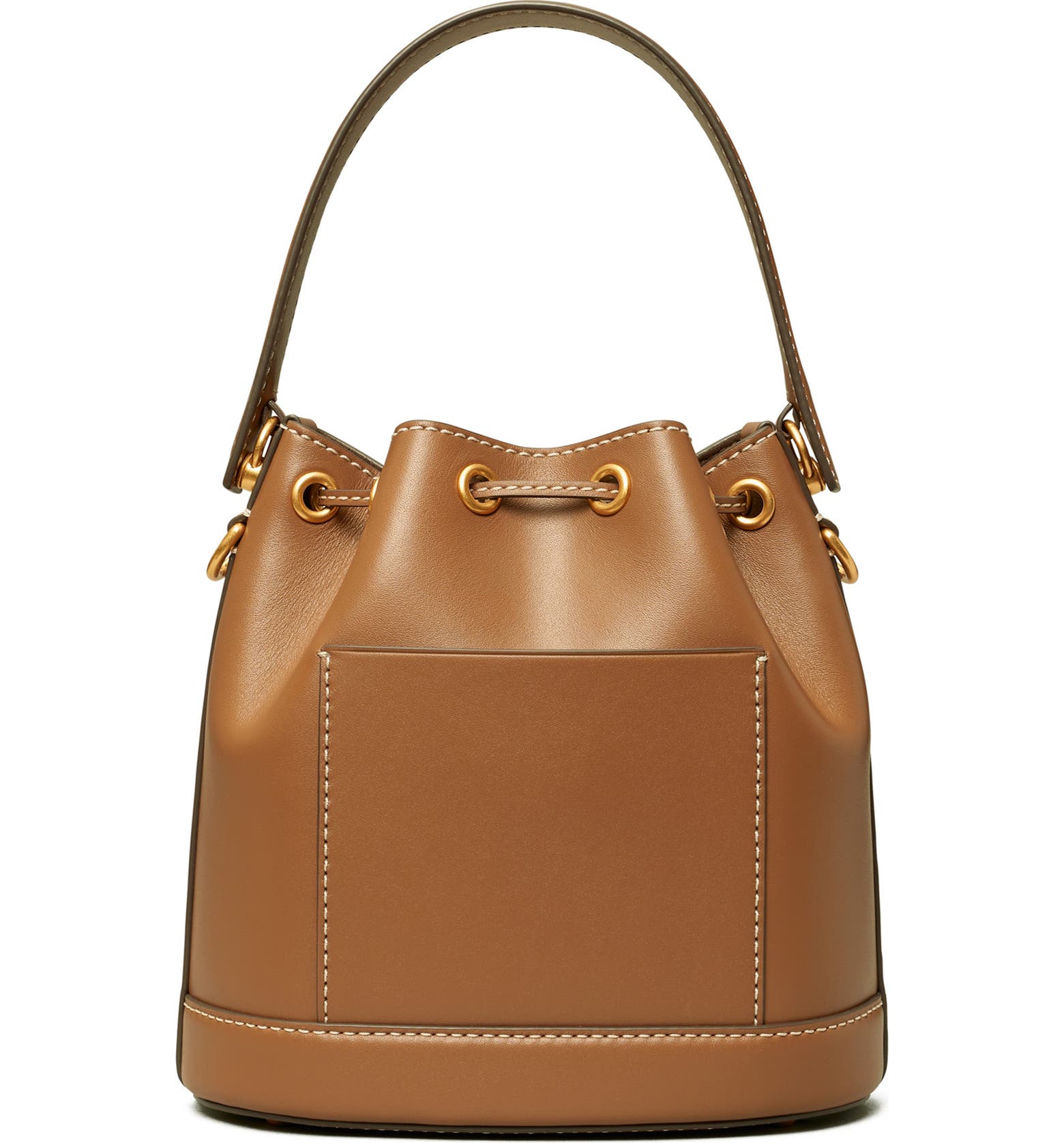 Tory burch clearance leather bucket bag